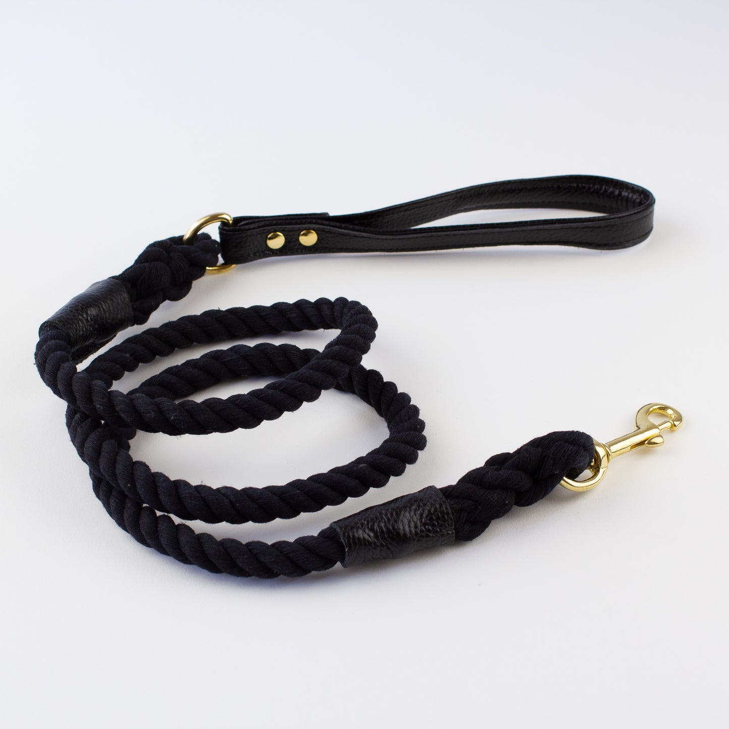 Black rope lead Willow Walks