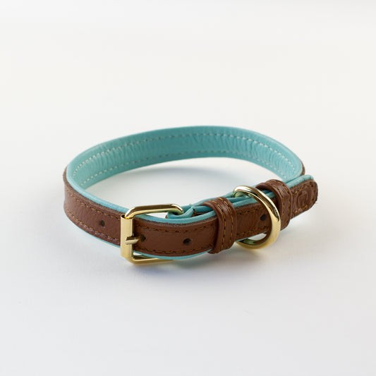 Double-sided leather collar Willow Walks