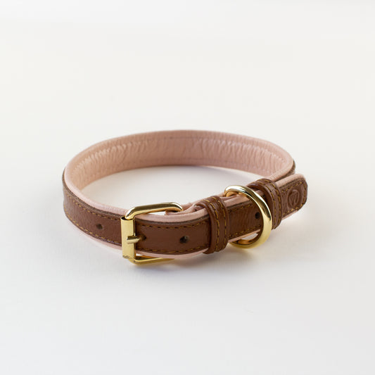 Double-sided leather collar Willow Walks