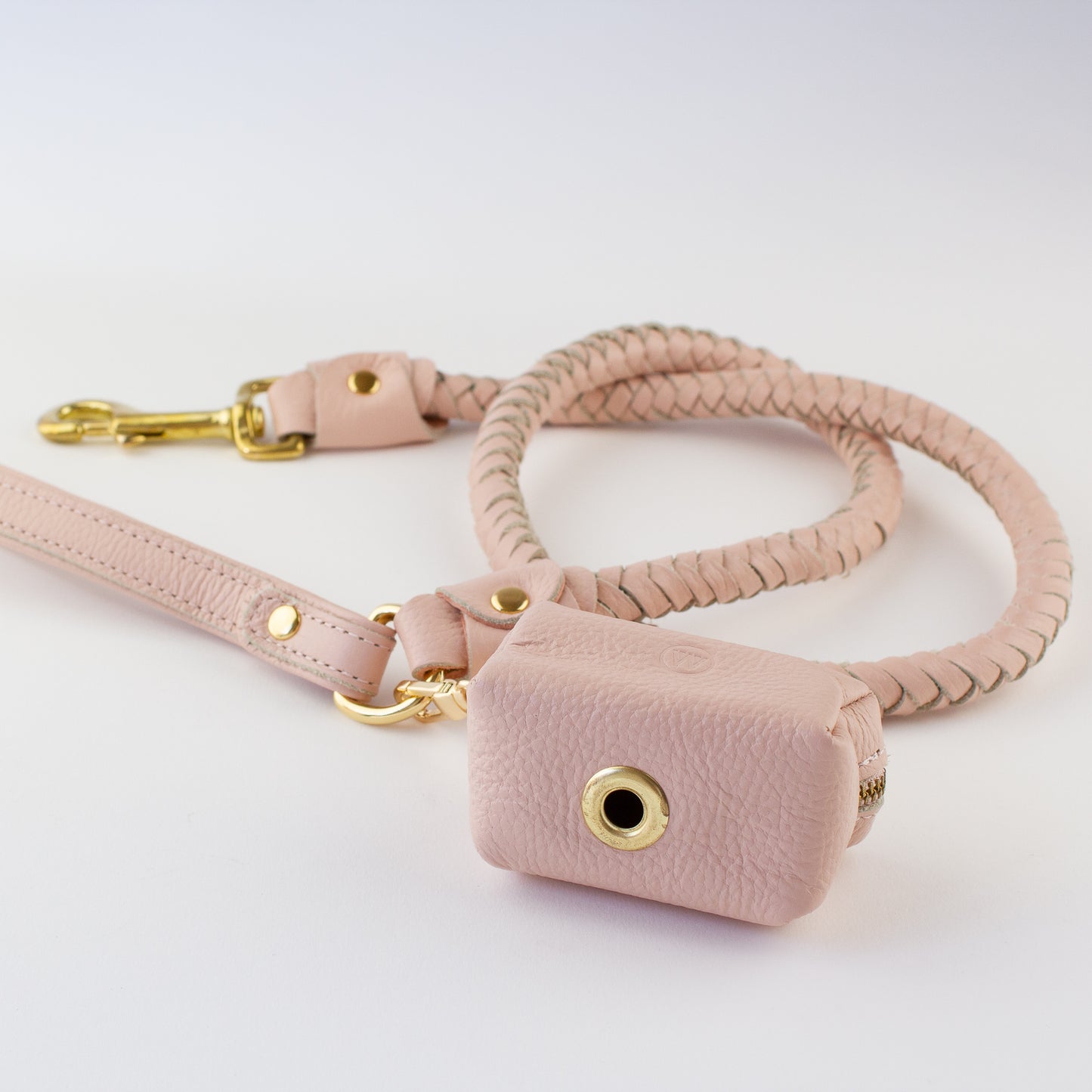 Pink leather dog accessories Willow Walks